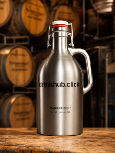CarbonArc 26oz Lightweight Titanium Flask