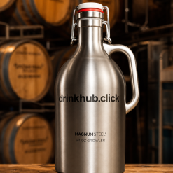 CarbonArc 26oz Lightweight Titanium Flask