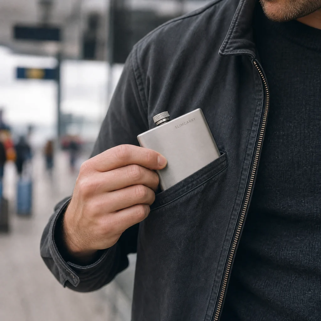 SlimCarry 14oz Pocket-Sized Flask