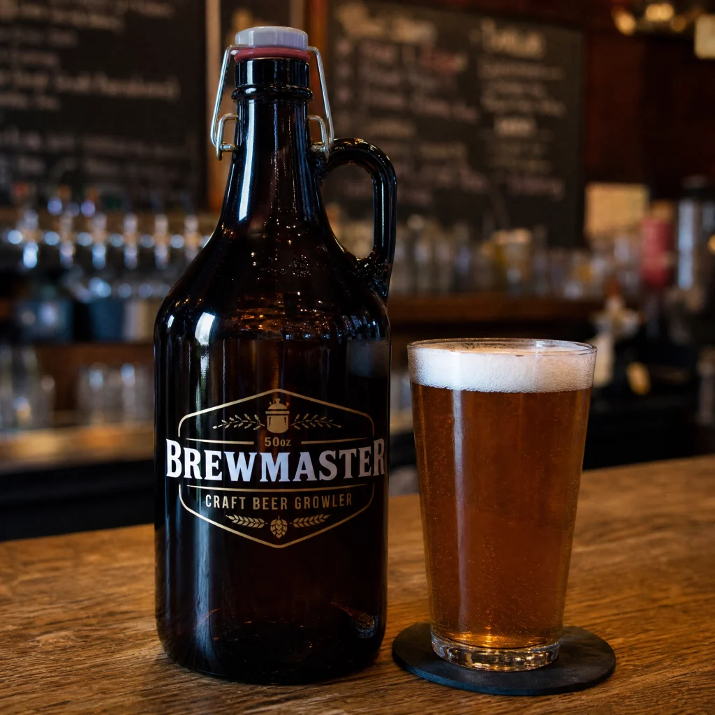 BrewMaster 50oz Craft Beer Growler