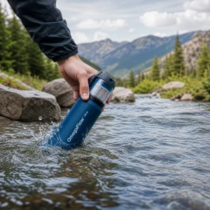 OmegaFlow 28oz Filtered Outdoor Bottle