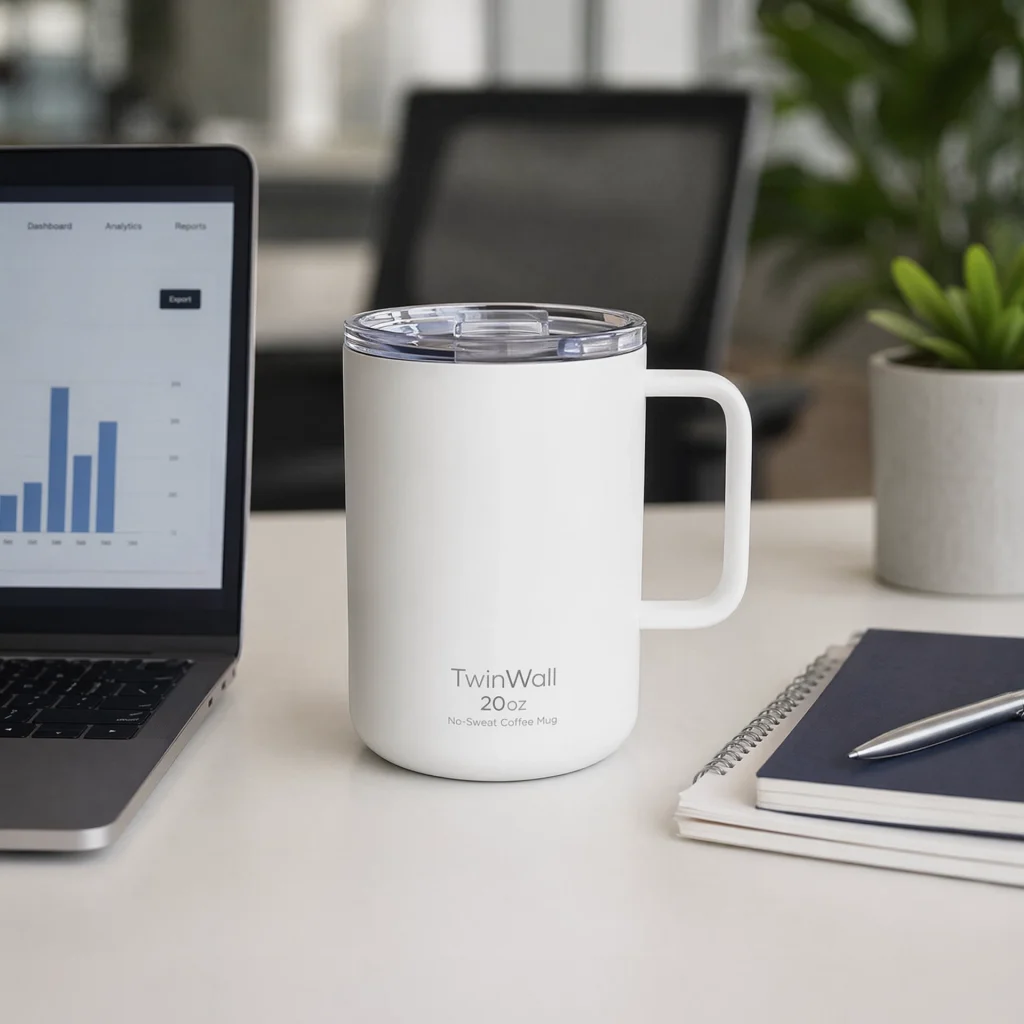 TwinWall 20oz No-Sweat Coffee Mug