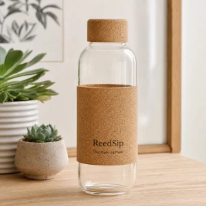 ReedSip 17oz Cork Lid Flask
