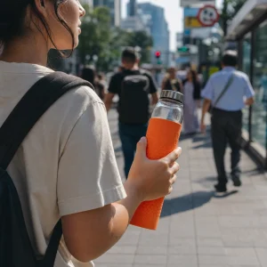 GripCore 24oz Silicone Sleeve Bottle